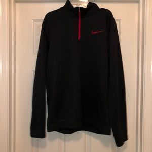 Nike Thermafit Pullover with quarter zipper SZ M